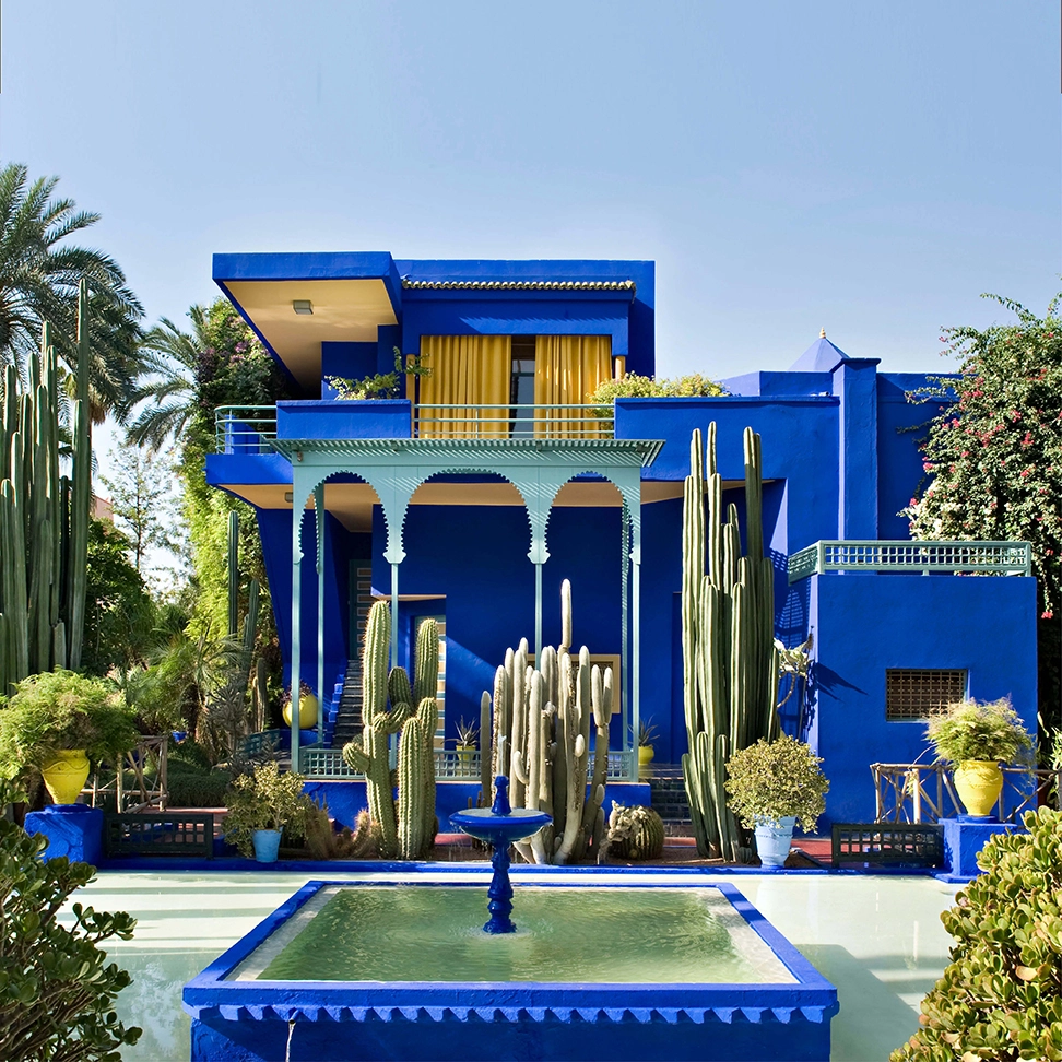 Majorelle Garden in Marrakech