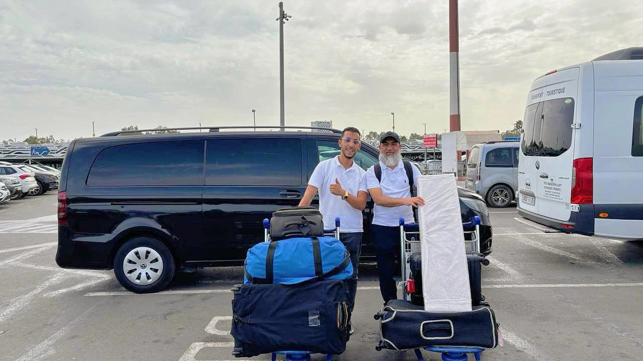 Moroccan Odyssey Guide Bidding Farewell to Guest from South Africa – Fazel Ends His 12-Day Private Morocco Tour with Satisfaction and Beautiful Memories