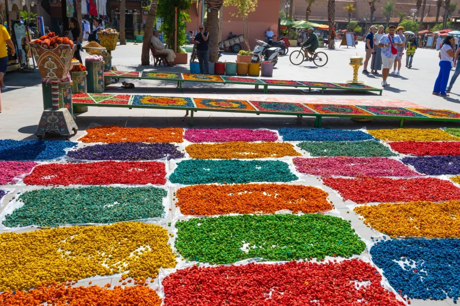 Discover Morocco through its rich culture, ancient cities, Atlas Mountains, and the golden dunes of the Sahara Desert